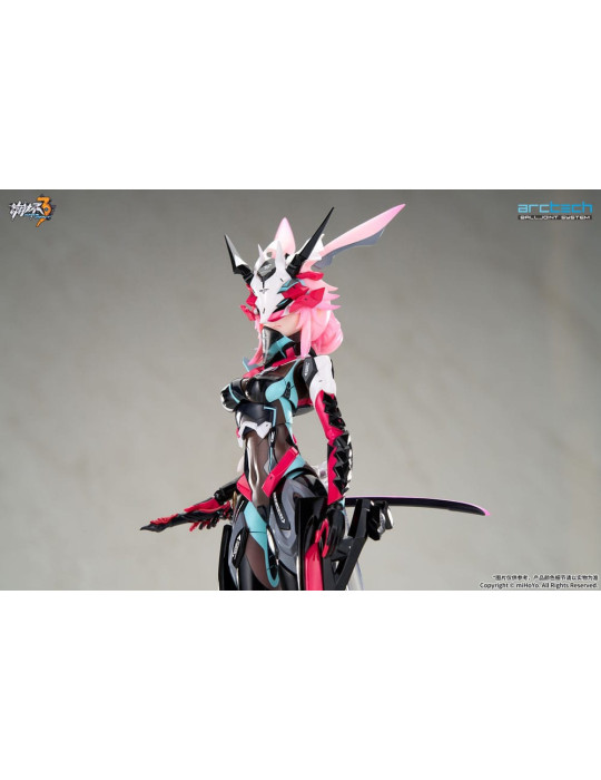 Apex - Honkai Impact 3rd - figurine Arctech Posable Series Sakura Yae Darkbolt Jonin Neon Shade Ver.