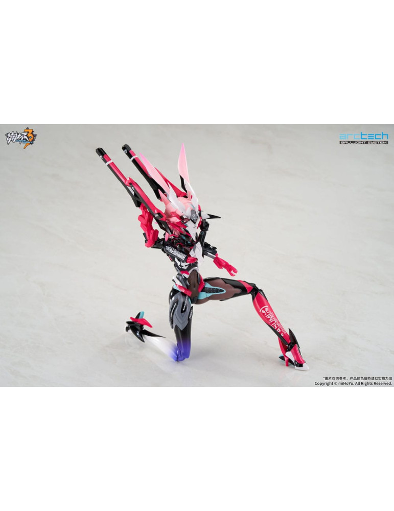Apex - Honkai Impact 3rd - figurine Arctech Posable Series Sakura Yae Darkbolt Jonin Neon Shade Ver.