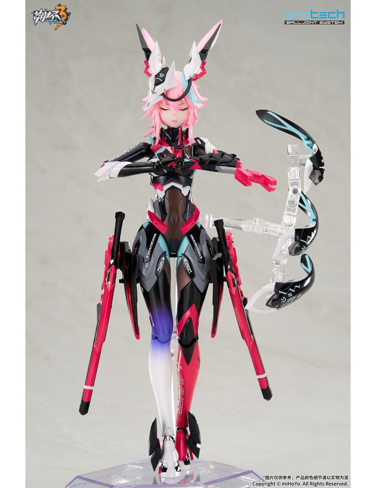 Apex - Honkai Impact 3rd - figurine Arctech Posable Series Sakura Yae Darkbolt Jonin Neon Shade Ver.