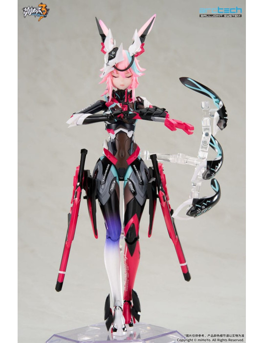 Apex - Honkai Impact 3rd - figurine Arctech Posable Series Sakura Yae Darkbolt Jonin Neon Shade Ver.
