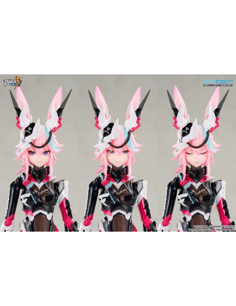 Apex - Honkai Impact 3rd - figurine Arctech Posable Series Sakura Yae Darkbolt Jonin Neon Shade Ver.