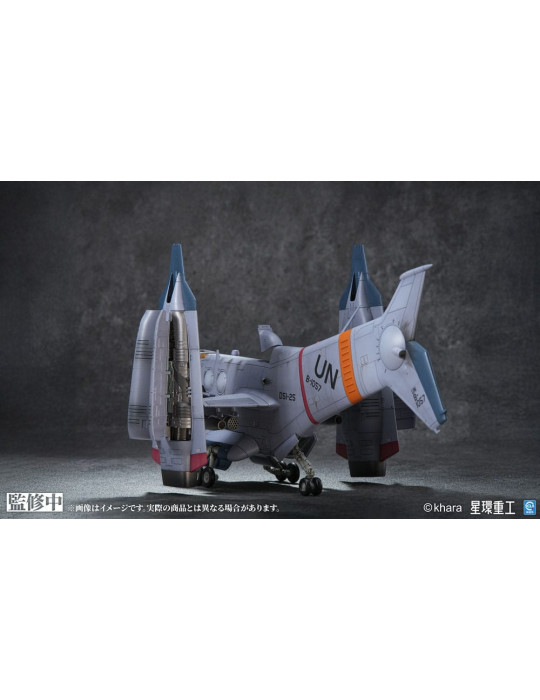 Kotobukiya - Evangelion: 3.0 You can (not) redo - figurine YAGR-3B UNAF Close Air Support VTOL Aircraft Pre-painted