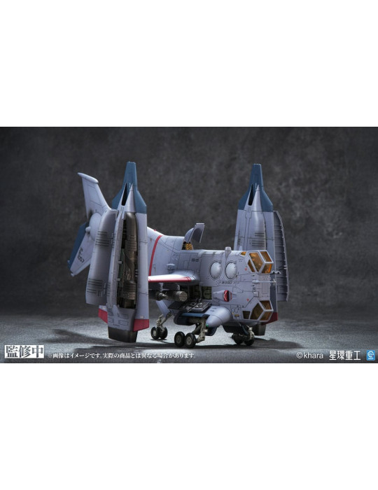 Kotobukiya - Evangelion: 3.0 You can (not) redo - figurine YAGR-3B UNAF Close Air Support VTOL Aircraft Pre-painted