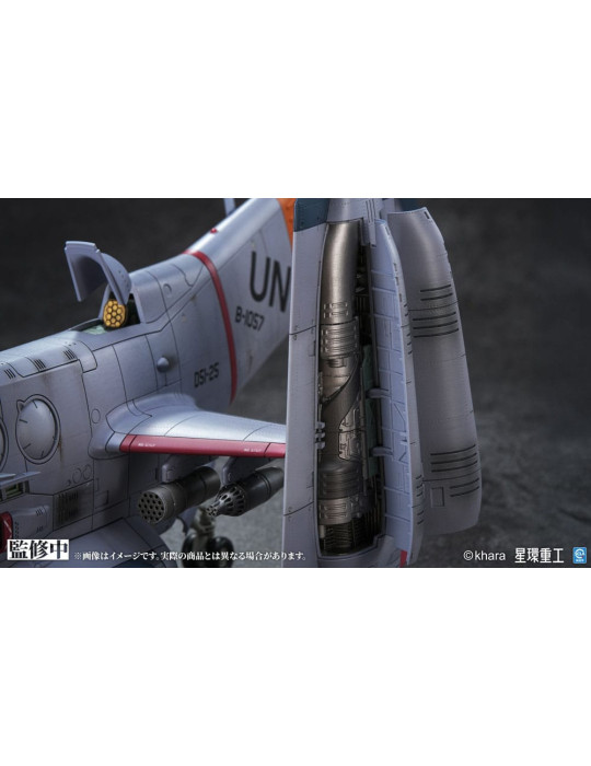 Kotobukiya - Evangelion: 3.0 You can (not) redo - figurine YAGR-3B UNAF Close Air Support VTOL Aircraft Pre-painted
