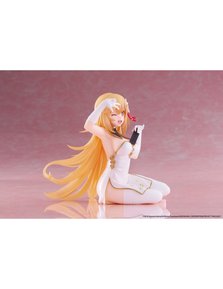 Taito - A Certain Scientific Railgun - Desktop Cute Figure Misaki Shokuho Chinese Dress Ver.