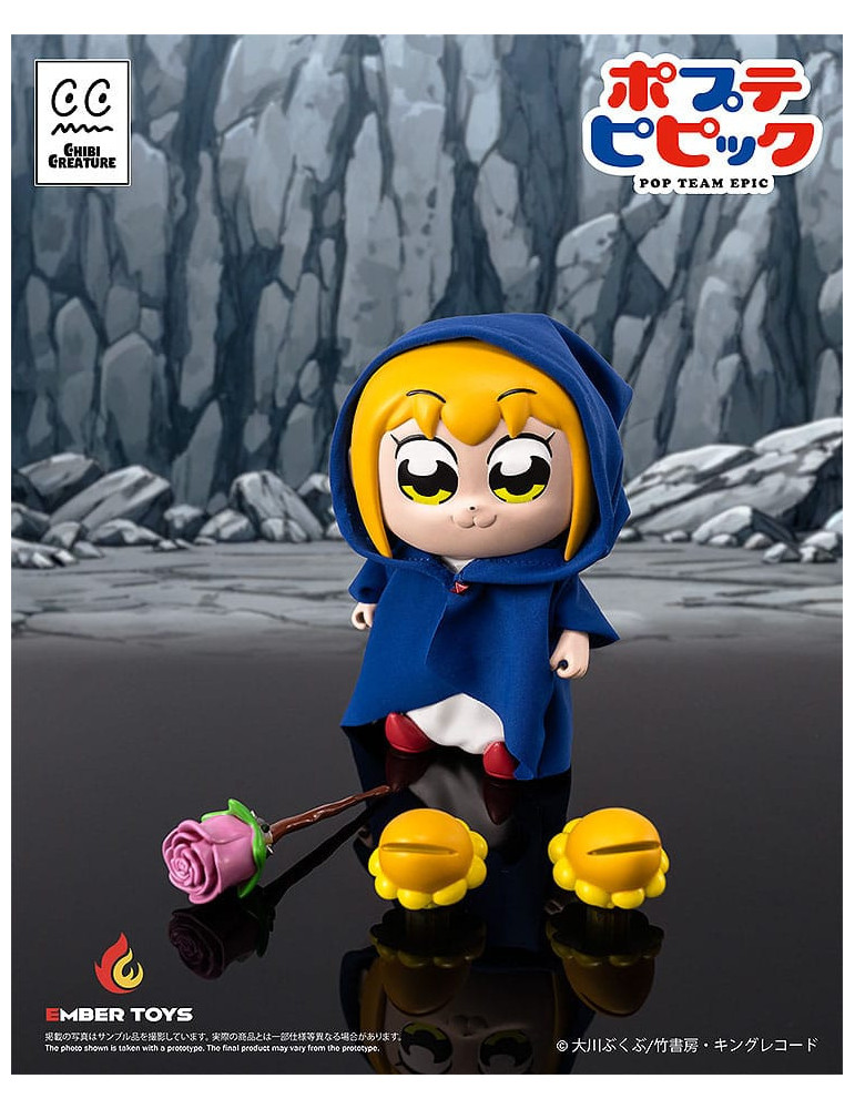 Ember Toys - Pop Team Epic - figurines Chibi Creature Popuko & Pipimi Shining Shoulder Ver.