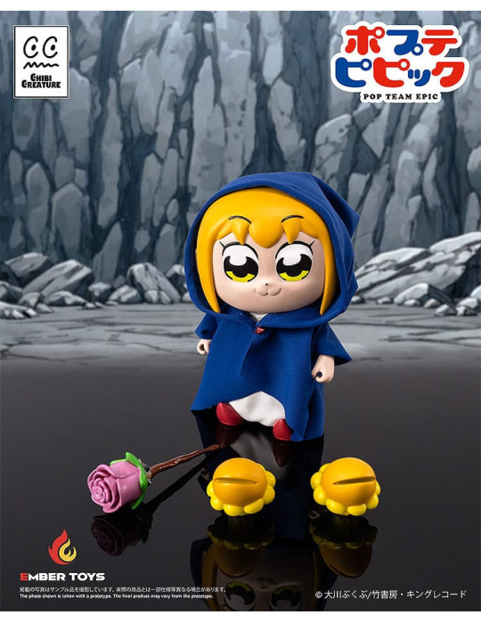 Ember Toys - Pop Team Epic - figures Chibi Creature Popuko & Pipimi Shining Shoulder Ver.