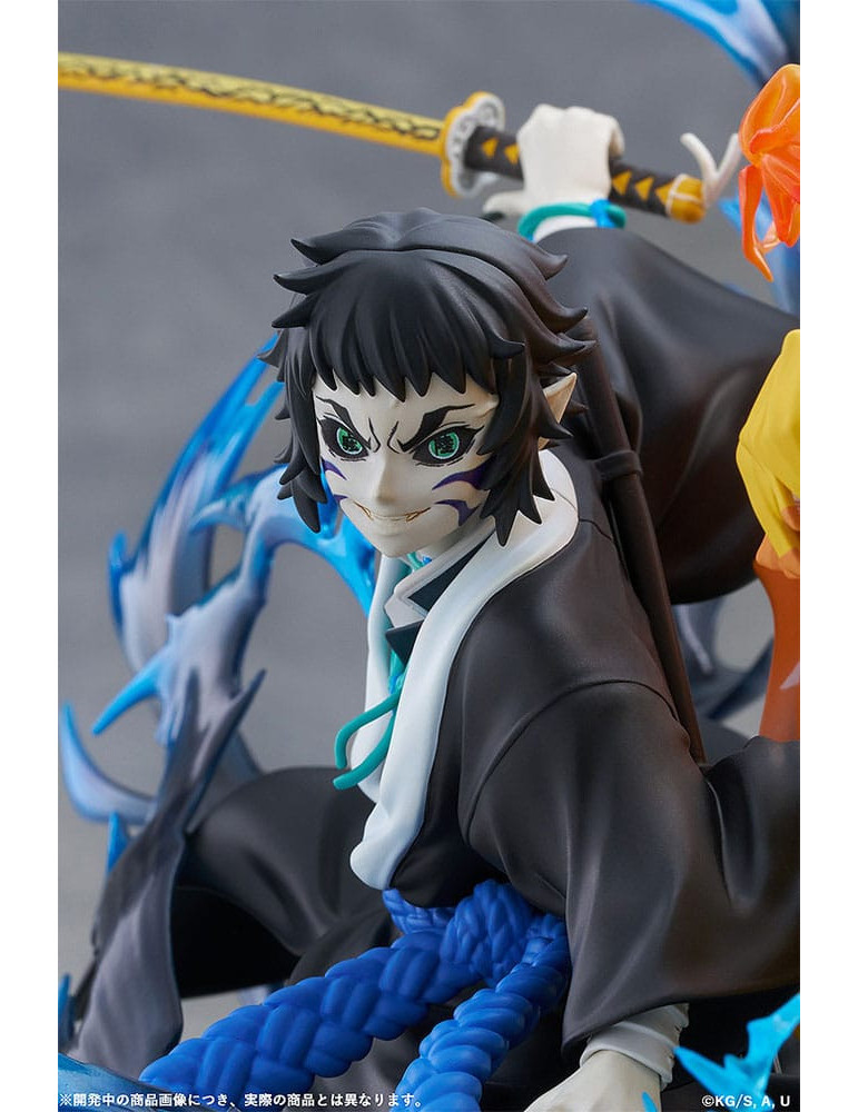 Aniplex - Demon Slayer: Kimetsu no Yaiba - figurine Zenitsu Agatsuma & Kaigaku