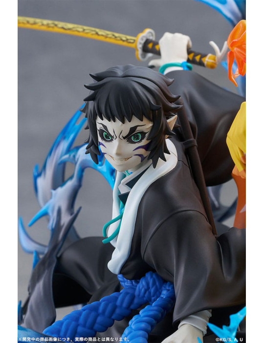 Aniplex - Demon Slayer: Kimetsu no Yaiba - figurine Zenitsu Agatsuma & Kaigaku