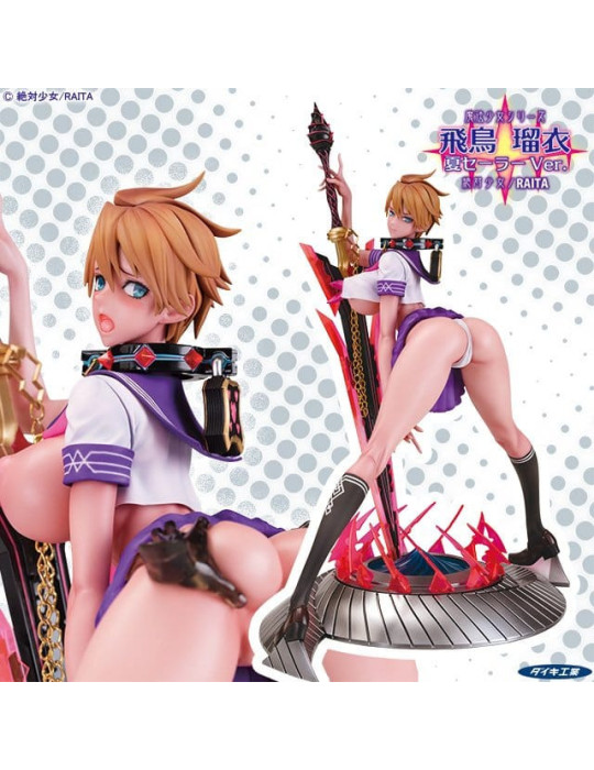 Daiki Kougyo - Mahou Shoujo Series - figure Rui Asuka Summer Sailor Uniform Ver. Illustration by Raita