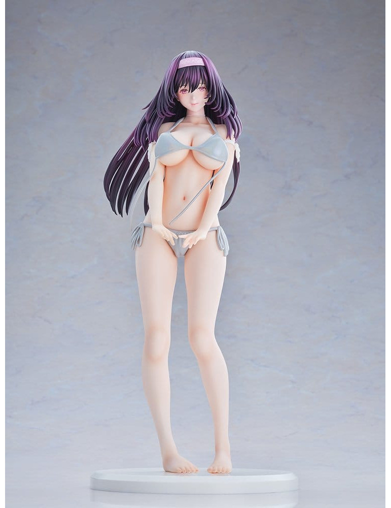 Daiki Kougyo - figurine Tomoe Sakura Swimsuit Black Hair Wholesome Ver. Illustration by Toshi Tsutakaze