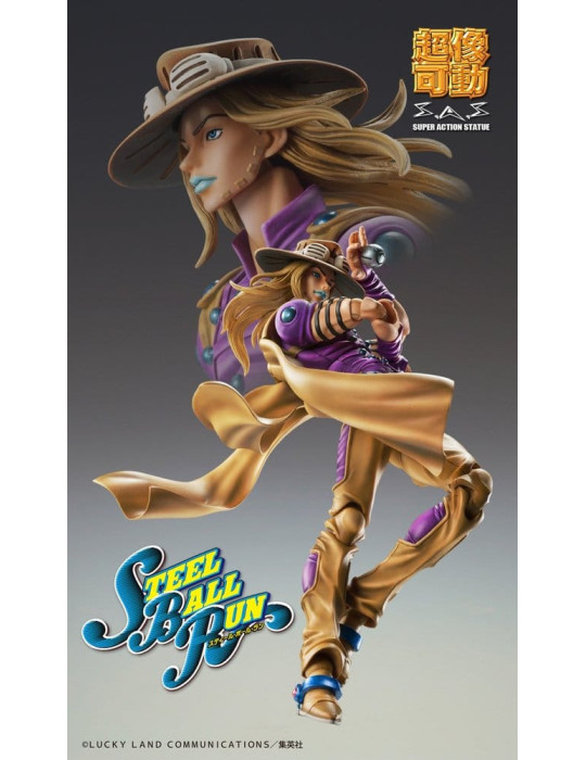 Medicos Entertainment - JoJo's Bizarre Adventure Part 7: Steel Ball Run - figurine Gyro Zeppeli Ver.1.5