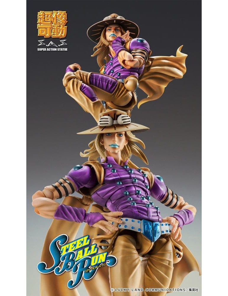 Medicos Entertainment - JoJo's Bizarre Adventure Part 7: Steel Ball Run - figure Gyro Zeppeli Ver.1.5