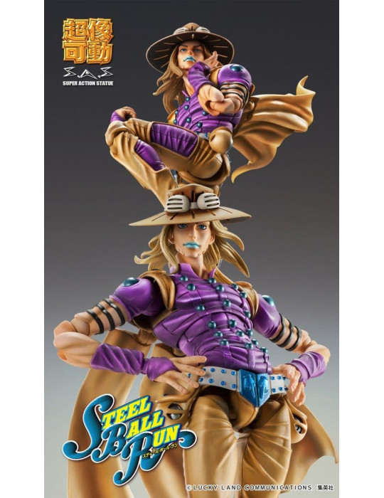 Medicos Entertainment - JoJo's Bizarre Adventure Part 7: Steel Ball Run - figure Gyro Zeppeli Ver.1.5