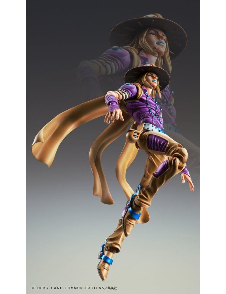 Medicos Entertainment - JoJo's Bizarre Adventure Part 7: Steel Ball Run - figure Gyro Zeppeli Ver.1.5