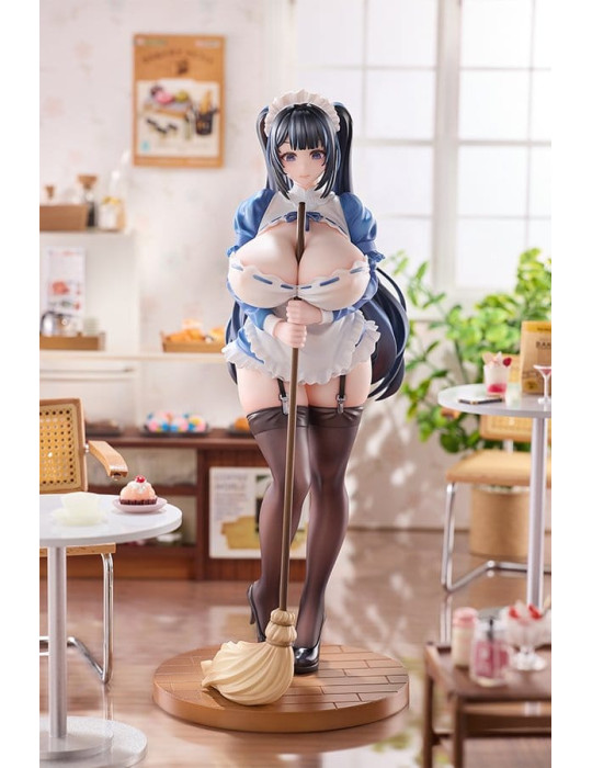 Hotvenus - figurine Hasami Maid - Meru Hasama Illustration by Oekakizuki