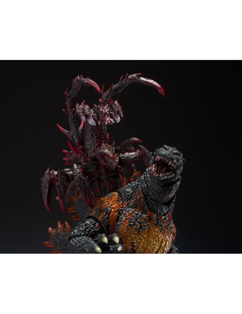 Bandai - Godzilla vs. Destroyah - figurine S.H.MonsterArts Godzilla Jr & Destoroyah Evolution Set