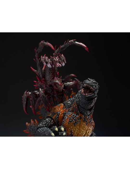 Bandai - Godzilla vs. Destroyah - figurine S.H.MonsterArts Godzilla Jr & Destoroyah Evolution Set