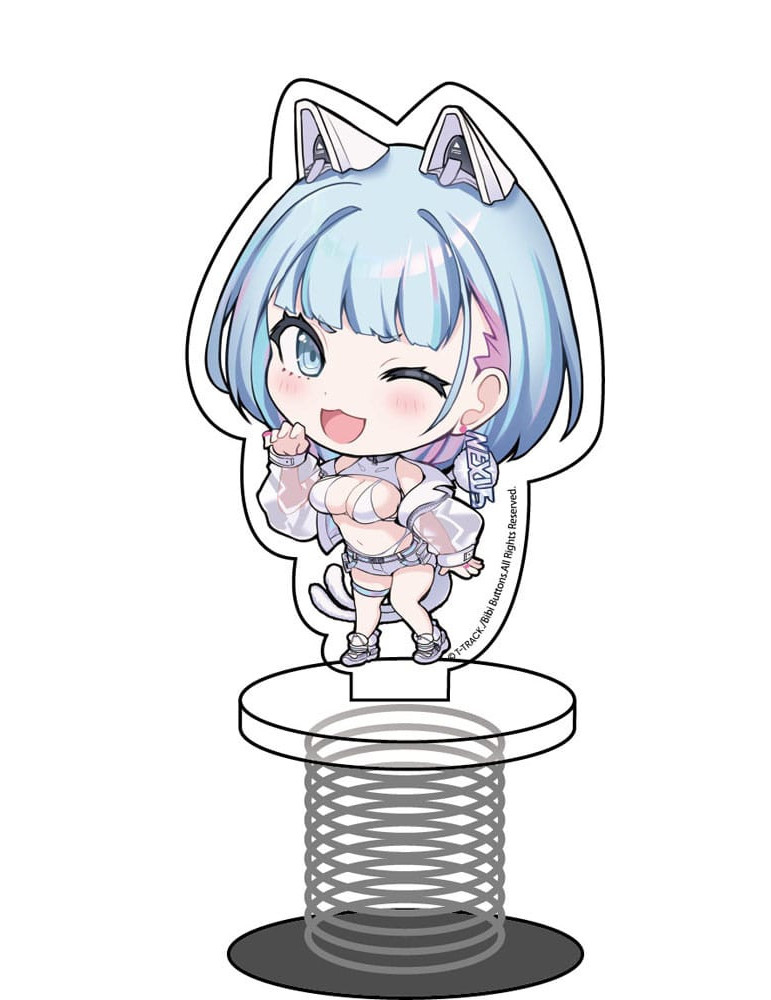Bibi Buttons - figure Kin Mirai Nekomata Miu DX Ver.