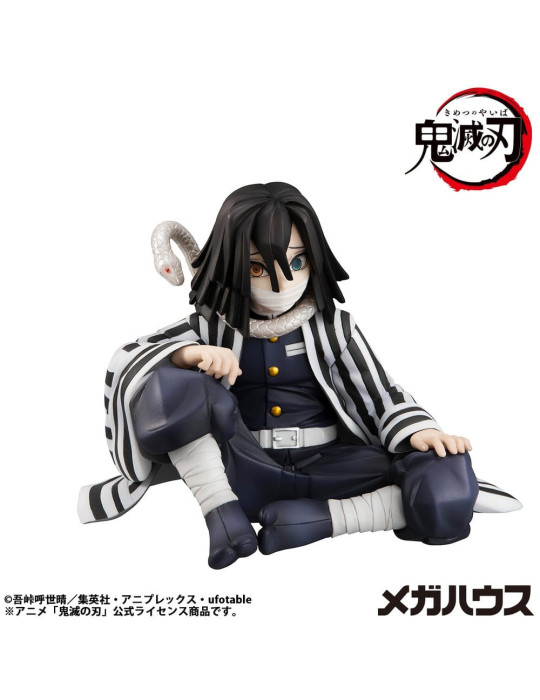 Megahouse - Demon Slayer Kimetsu no Yaiba - figurine G.E.M. Iguro-san Palm Size