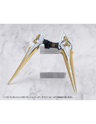 Kotobukiya - M.S.G. Model Kit Accessory Heavy Weapon Unit 68 Slash Binder White Ver. 2