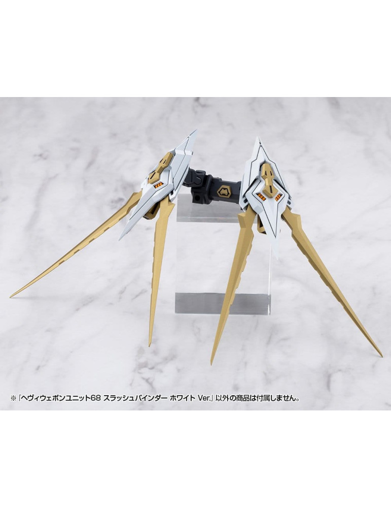 Kotobukiya - M.S.G. accessoires Heavy Weapon Unit 68 Slash Binder White Ver.