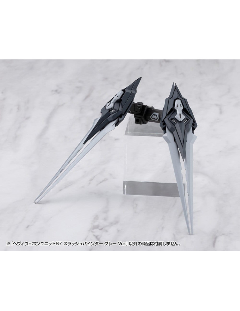Kotobukiya - M.S.G. accessoires Heavy Weapon Unit 67 Slash Binder Gray Ver.