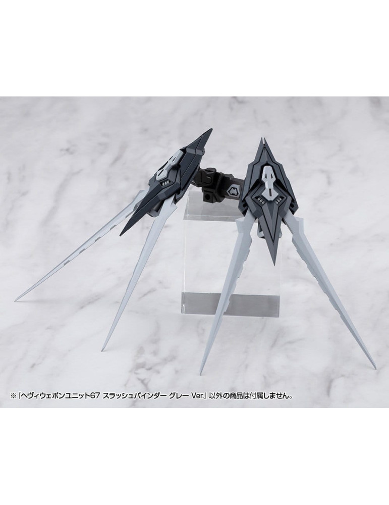 Kotobukiya - M.S.G. Model Kit Accessory Heavy Weapon Unit 67 Slash Binder Gray Ver.