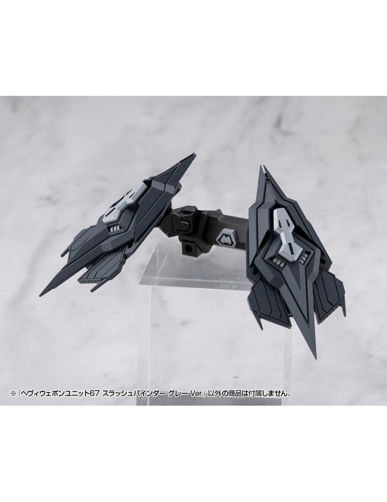 Kotobukiya - M.S.G. Model Kit Accessory Heavy Weapon Unit 67 Slash Binder Gray Ver.