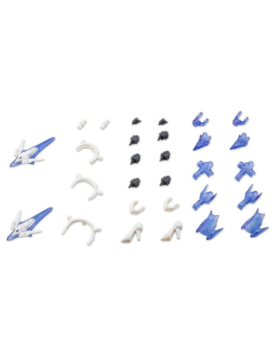 Kotobukiya - M.S.G. Model Kit Accessory Set Mecha Supply 34 Holonic Headdress & Holonic High Heels White Ver.