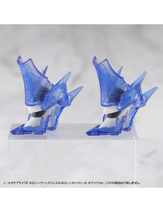 Kotobukiya - M.S.G. accessoires Mecha Supply 34 Holonic Headdress & Holonic High Heels White Ver.