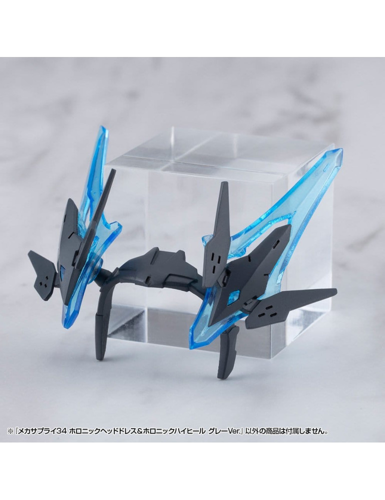 Kotobukiya - M.S.G. accessoires Mecha Supply 34 Holonic Headdress & Holonic High Heels Grey Ver.