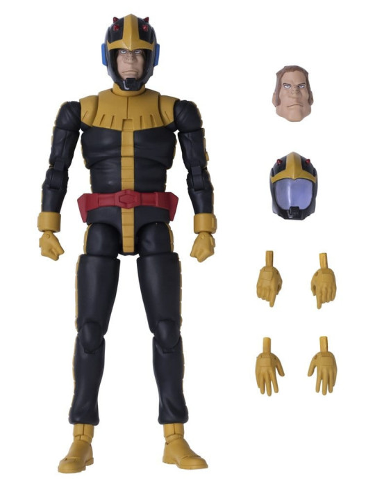 Megahouse - Mobile Suit Gundam - figure G.M.G. Collection 14 Principality of Zeon Black Tri-Stars Ortega Normal Suit Ver.