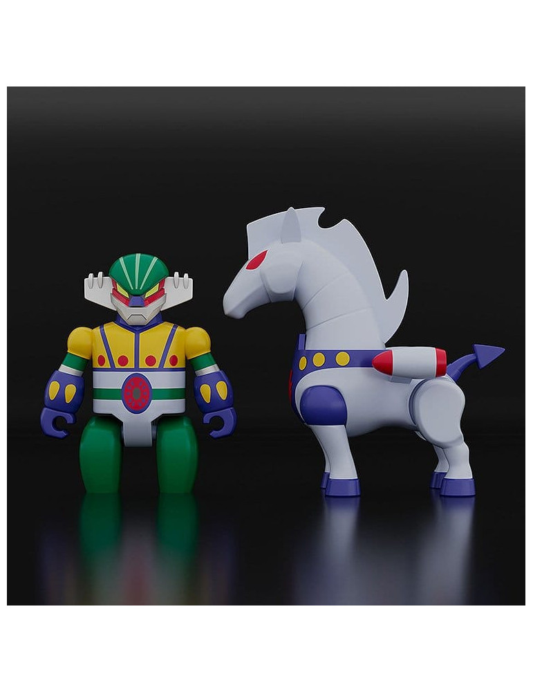 Good Smile Company - Steel Jeeg - figurines Brickroid Steel Jeeg: Pantheroid Set