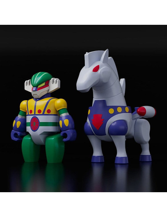 Good Smile Company - Steel Jeeg - figurines Brickroid Steel Jeeg: Pantheroid Set