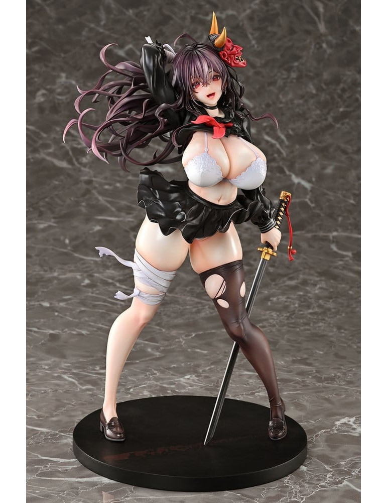 Pink Cat - figure Reika Danzaiin Demon Exorcist Student Council President by Mataro
