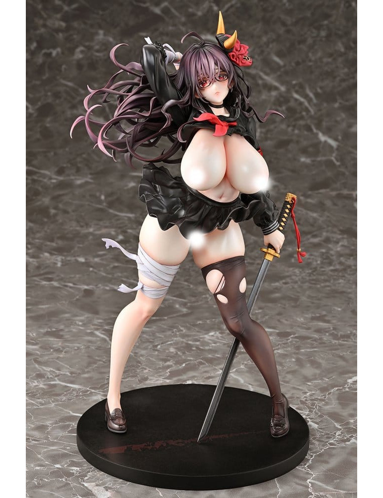 Pink Cat - figure Reika Danzaiin Demon Exorcist Student Council President by Mataro
