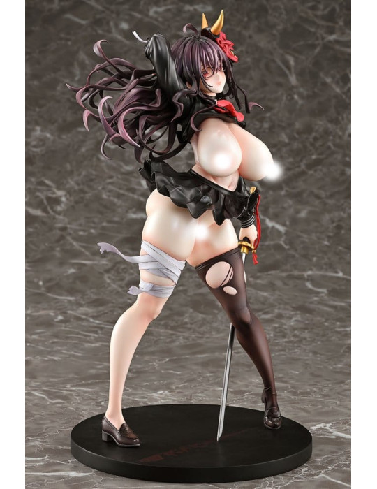Pink Cat - figure Reika Danzaiin Demon Exorcist Student Council President by Mataro