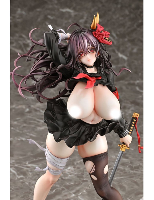 Pink Cat - figure Reika Danzaiin Demon Exorcist Student Council President by Mataro