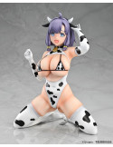 Q-six - Nukitashi The Animation - figure Misaki Hotori Cow print costume