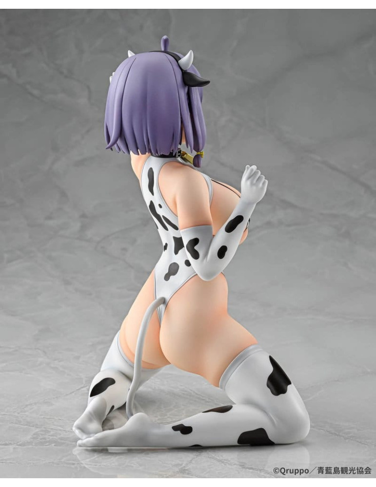 Q-six - Nukitashi The Animation - figurine Misaki Hotori Cow print costume