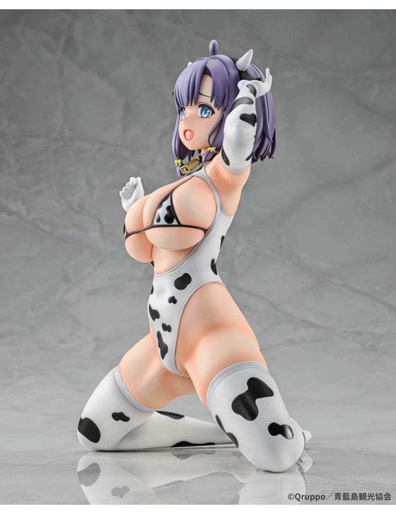 Q-six - Nukitashi The Animation - figurine Misaki Hotori Cow print costume