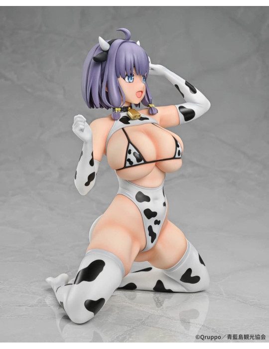 Q-six - Nukitashi The Animation - figurine Misaki Hotori Cow print costume