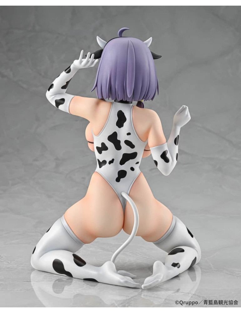 Q-six - Nukitashi The Animation - figure Misaki Hotori Cow print costume