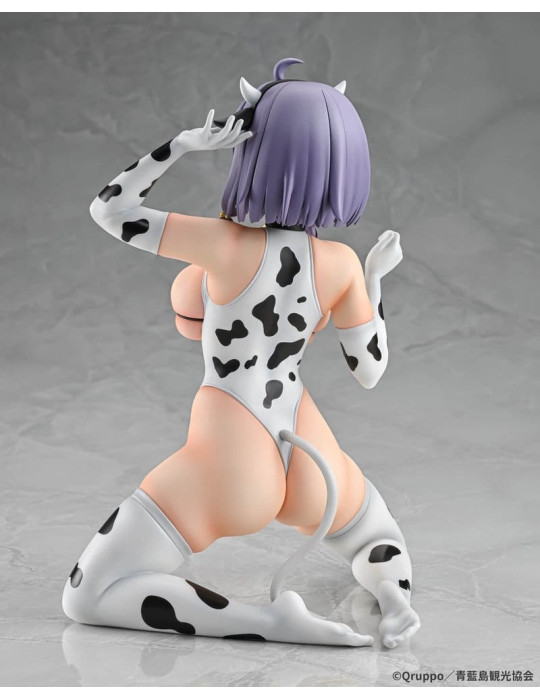 Q-six - Nukitashi The Animation - figure Misaki Hotori Cow print costume