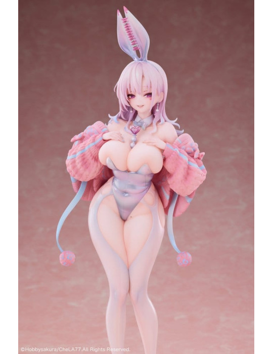 Hobby Sakura - figurine Knit Bunny Girl illustration by CheLA77