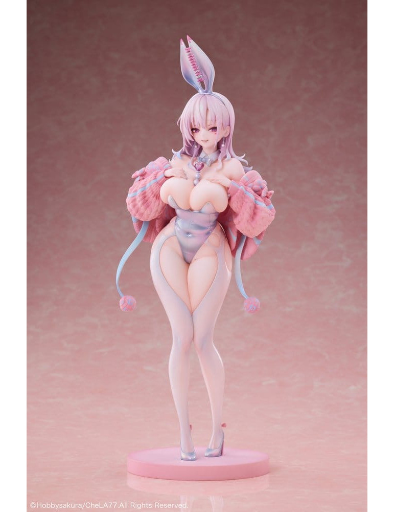 Hobby Sakura - figurine Knit Bunny Girl illustration by CheLA77