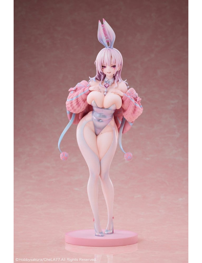 Hobby Sakura - figurine Knit Bunny Girl illustration by CheLA77