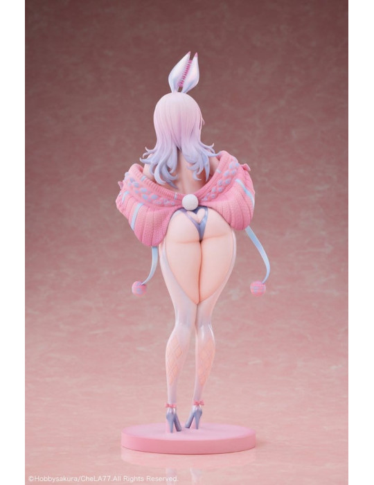 Hobby Sakura - figurine Knit Bunny Girl illustration by CheLA77