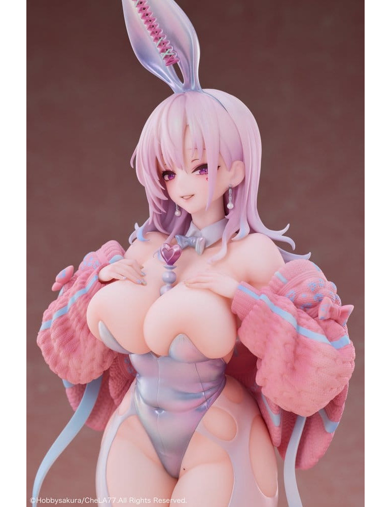 Hobby Sakura - figurine Knit Bunny Girl illustration by CheLA77